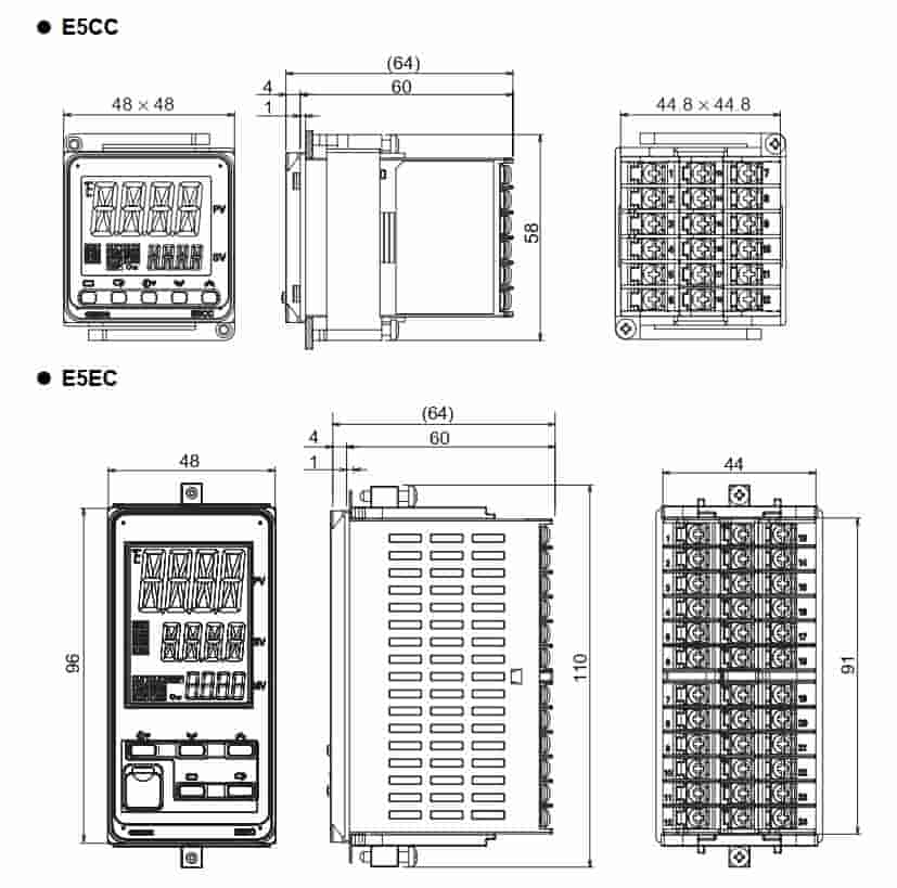 Bộ điều khiển E5CC-RX2ASM-800
