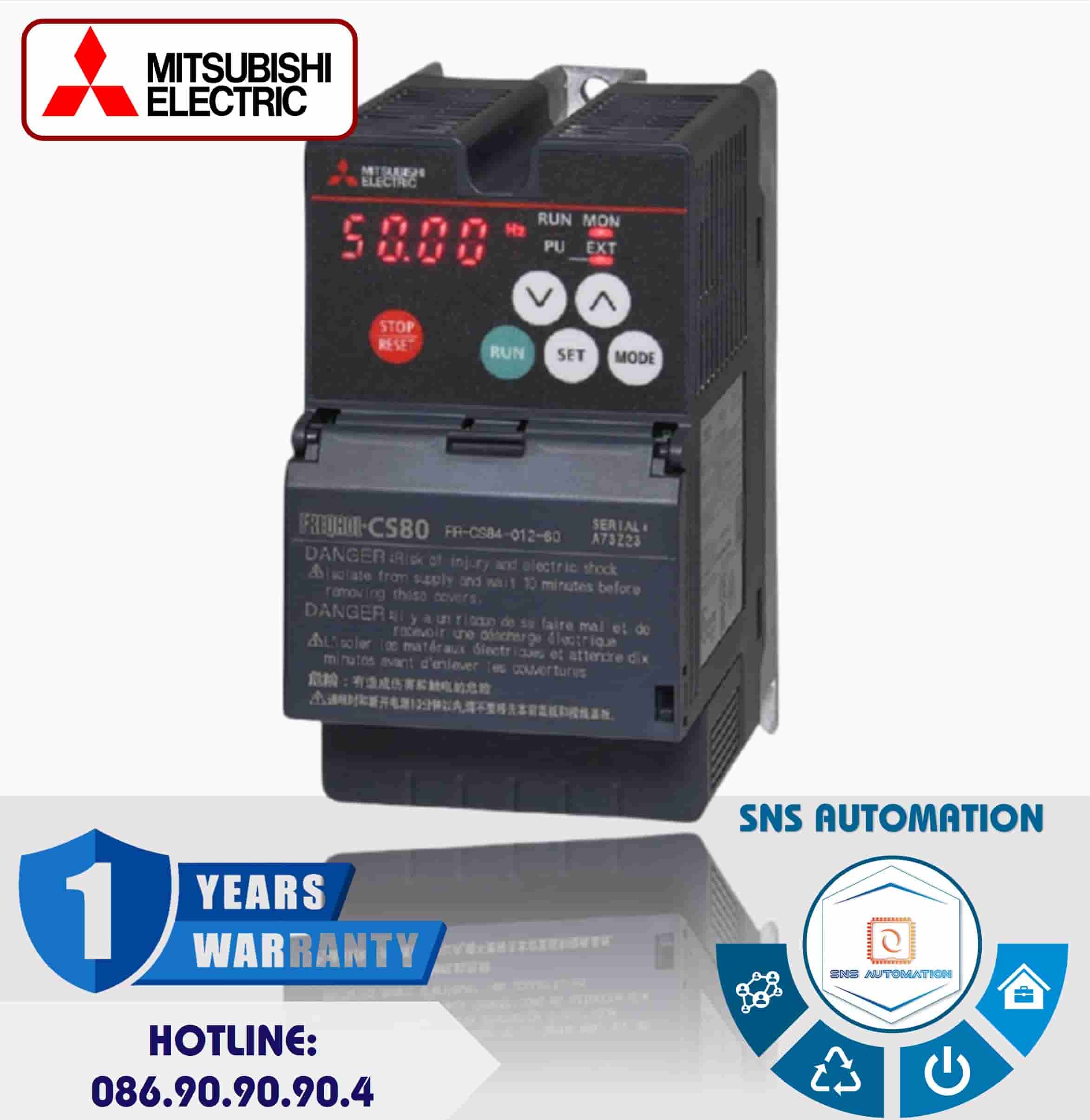 Biến tần Mitsubishi FR-CS84-012-60