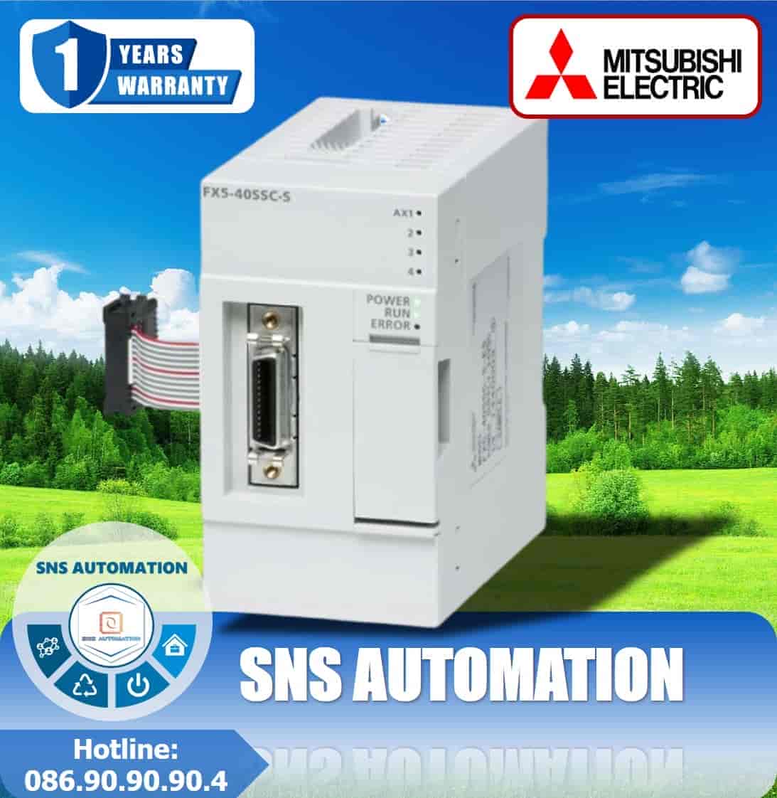 Mô đun mở rộng FX5-40SSC-S