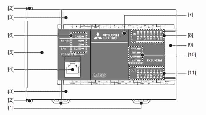 plc mitsubishi FX5UJ-40MR