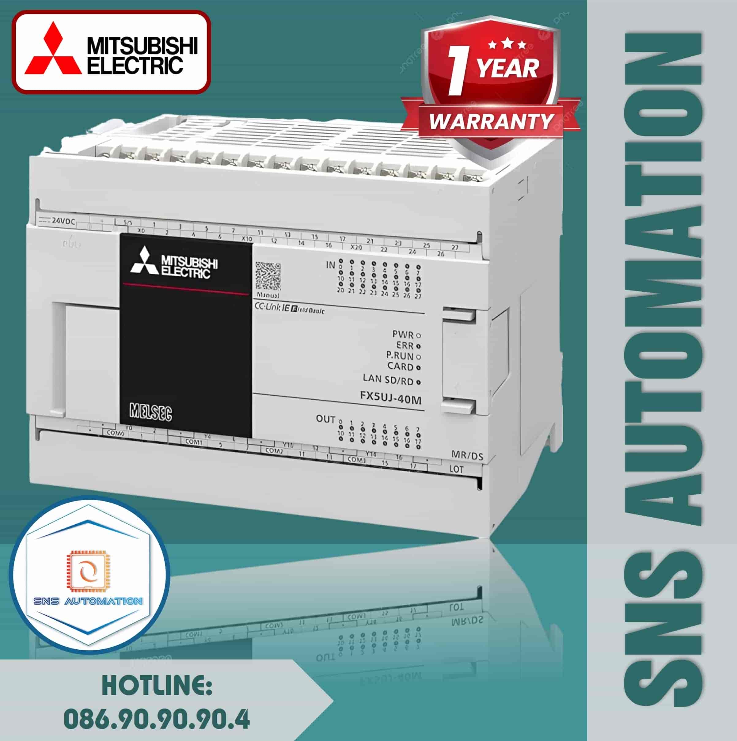 Bộ lập trình FX5UJ-40M