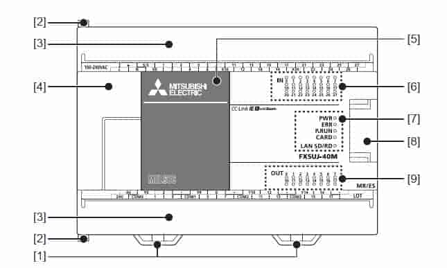 plc mitsubishi FX5UJ-40MR
