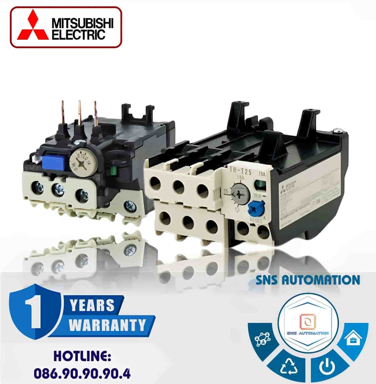 rơ le nhiệt TH-T18 1.7A