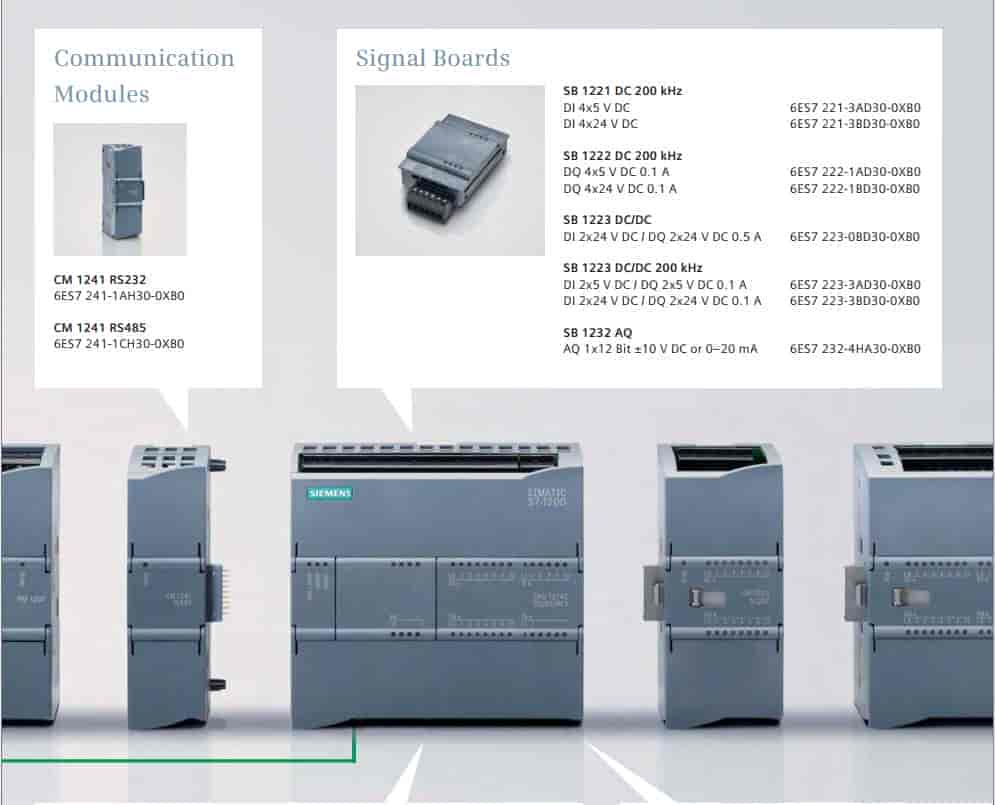 plc siemens s7-1200