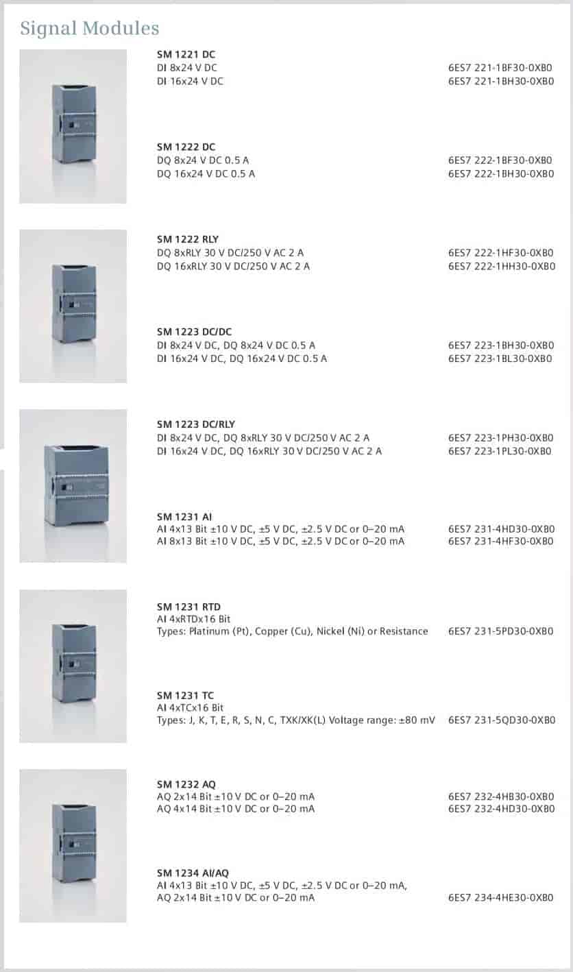 plc siemens s7-1200