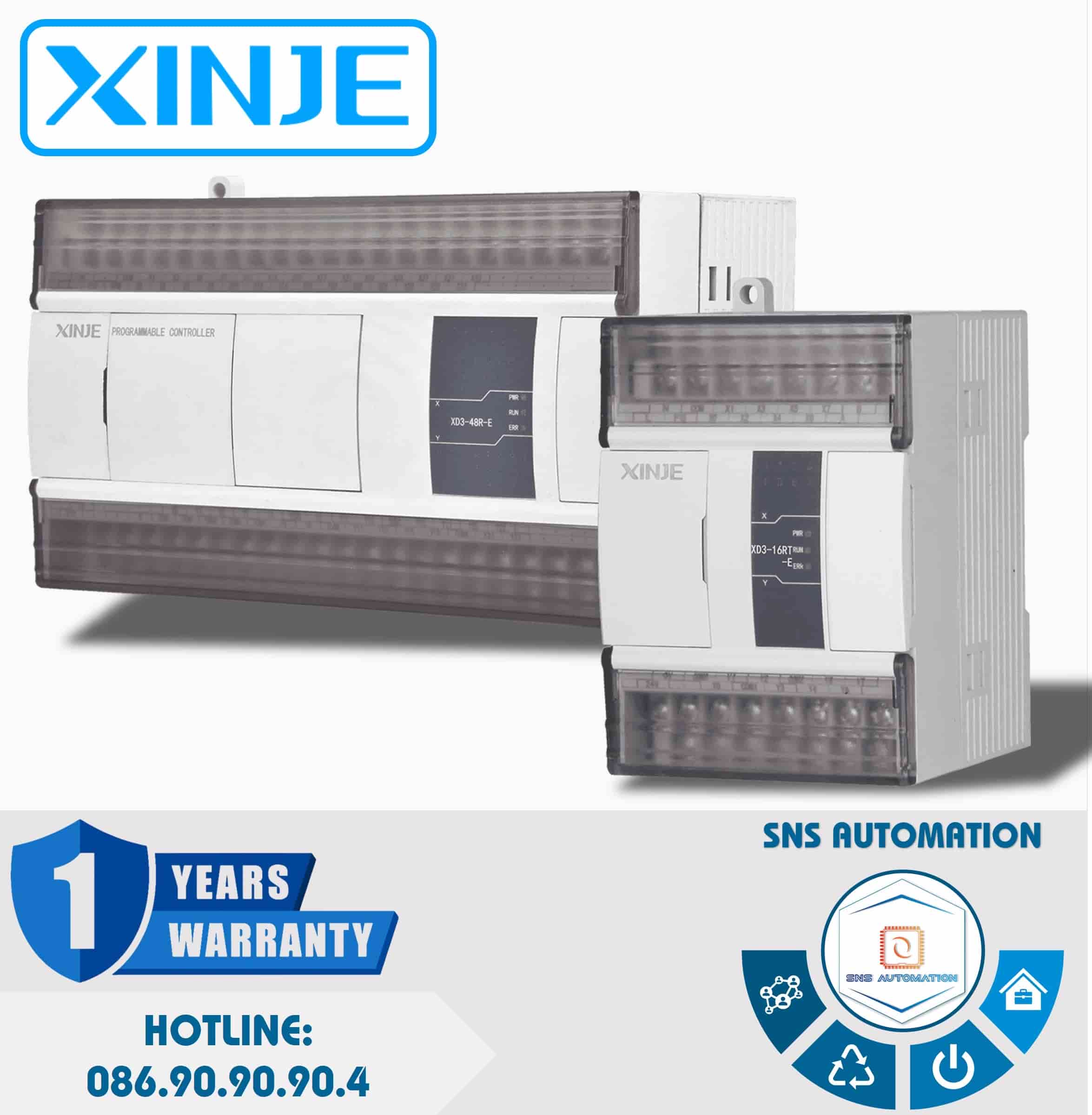 bộ lập trình plc XD3-16T-E